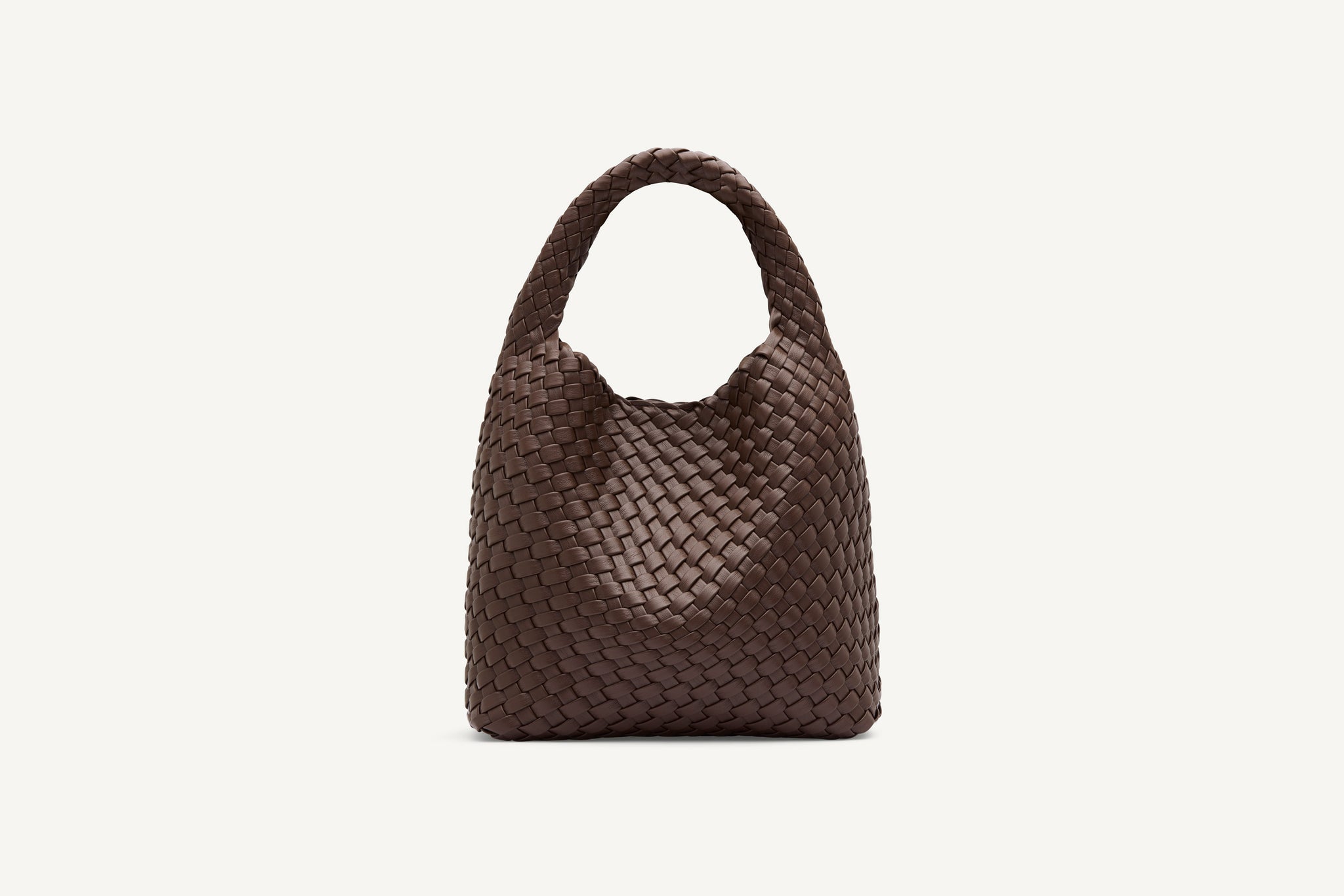 Rylan, Rylan Studio, Woven Alt-Leather Small Tote Bag, Handbag, Vegan Leather, Brooke Testoni