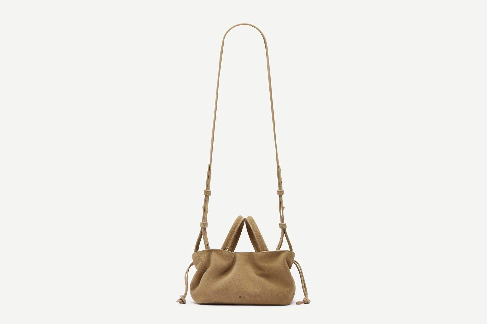 PRE-ORDER 21.69 Mila Sand Suede Mini Tote