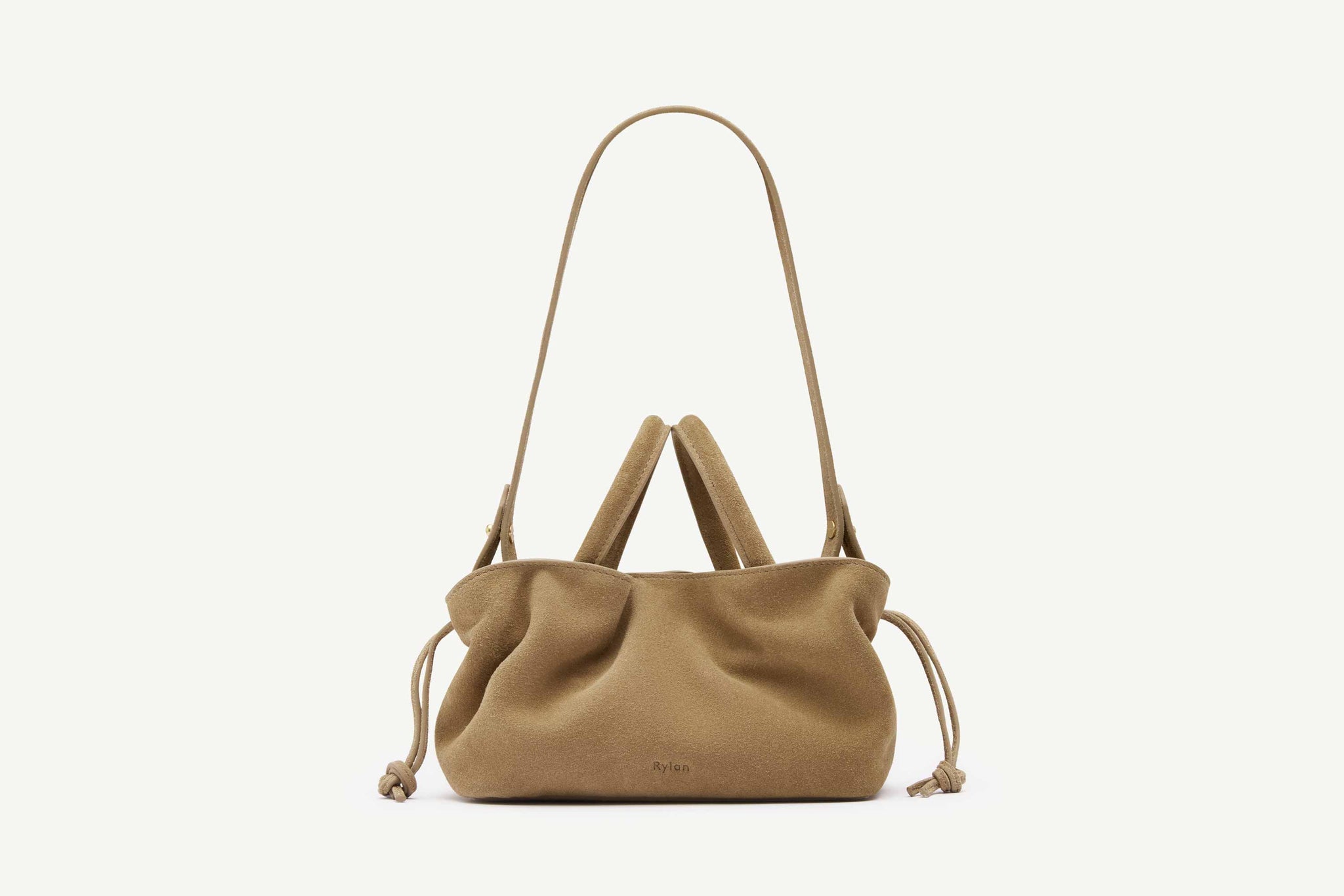 PRE-ORDER 21.69 Mila Sand Suede Mini Tote