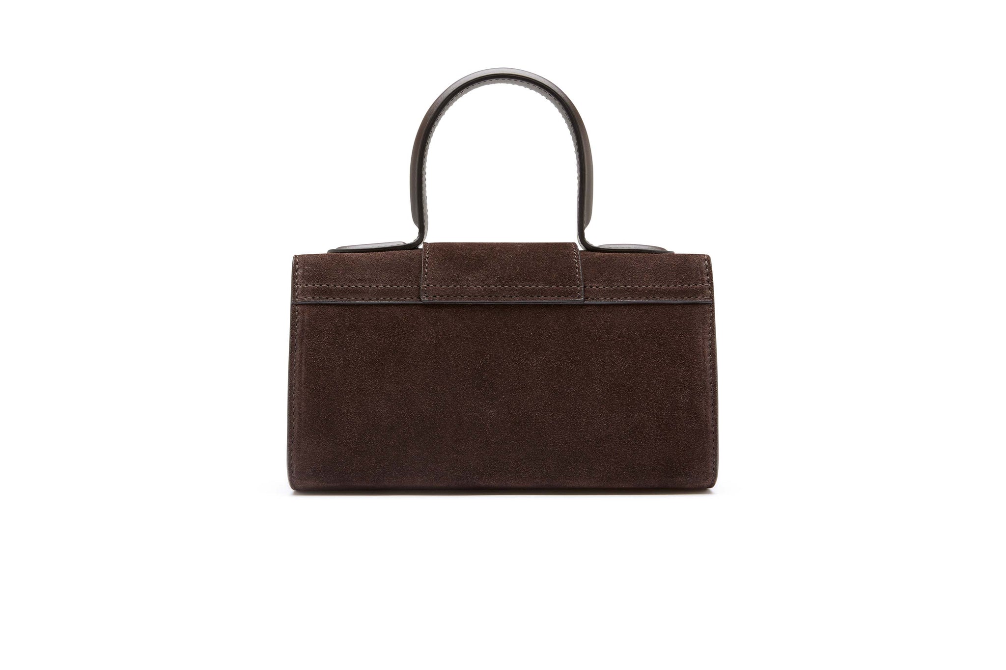 Rylan, Rylan Studio, Brown Suede Mini Satchel, Mini Satchel, Made in Italy