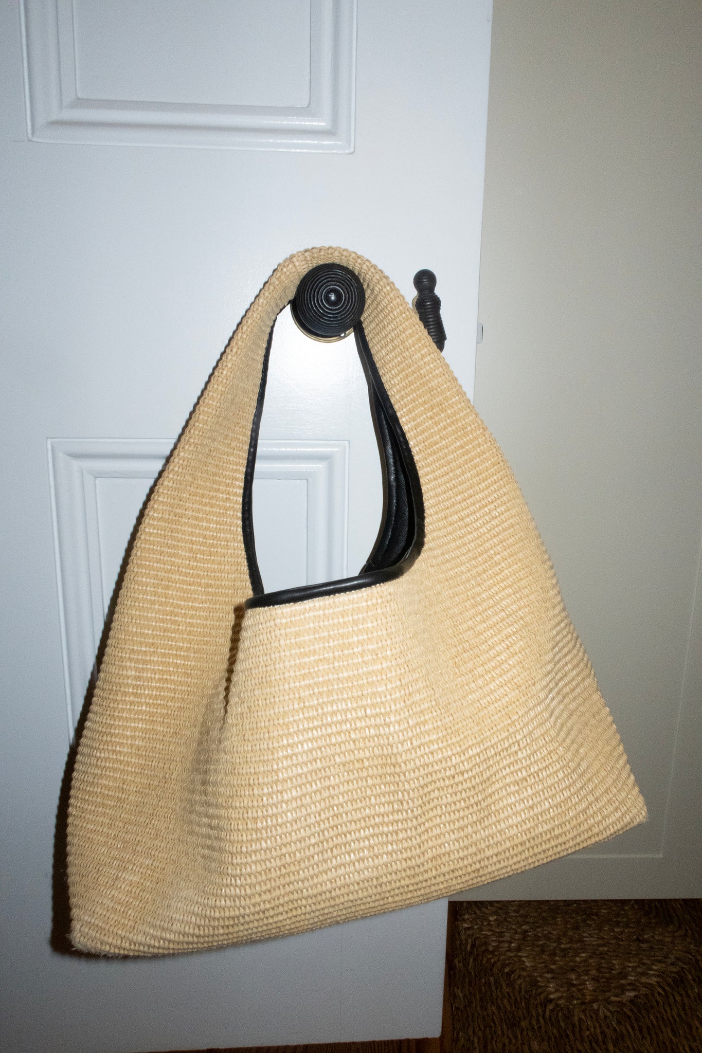 Blake Raffia Hobo Bag Sample