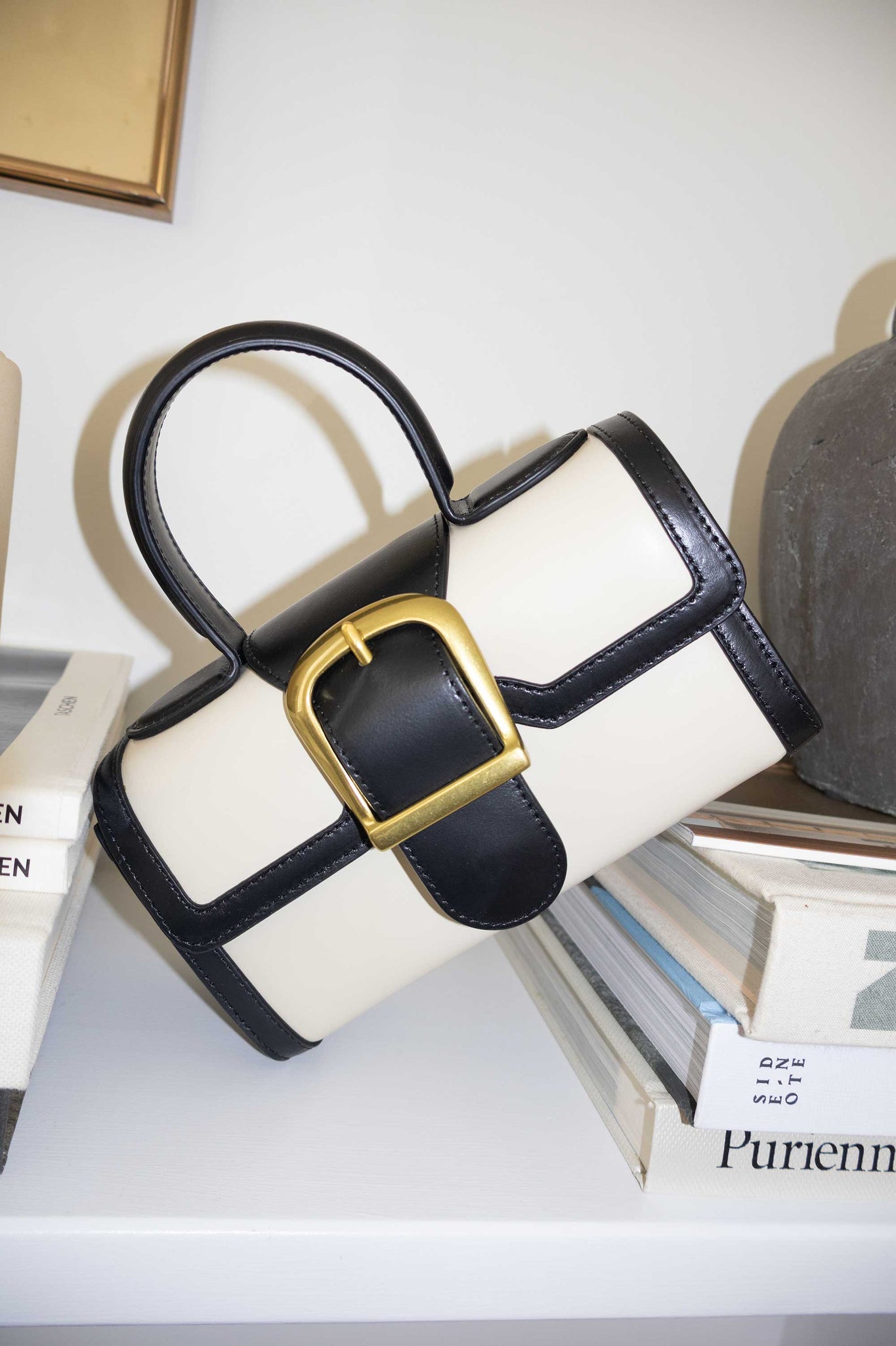 Two toned Mini Satchel Sample