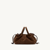 Rylan Mila Brown Suede Mini Tote by Brooke Testoni