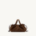 Rylan Mila Brown Suede Mini Tote by Brooke Testoni