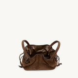 Rylan Mila Brown Suede Mini Tote by Brooke Testoni