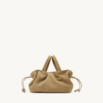 Rylan Mila Sand Suede Mini Tote by Brooke Testoni