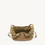 Rylan Mila Sand Suede Mini Tote by Brooke Testoni