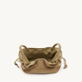Rylan Mila Sand Suede Mini Tote by Brooke Testoni