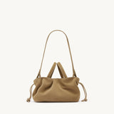 Rylan Mila Sand Suede Mini Tote by Brooke Testoni
