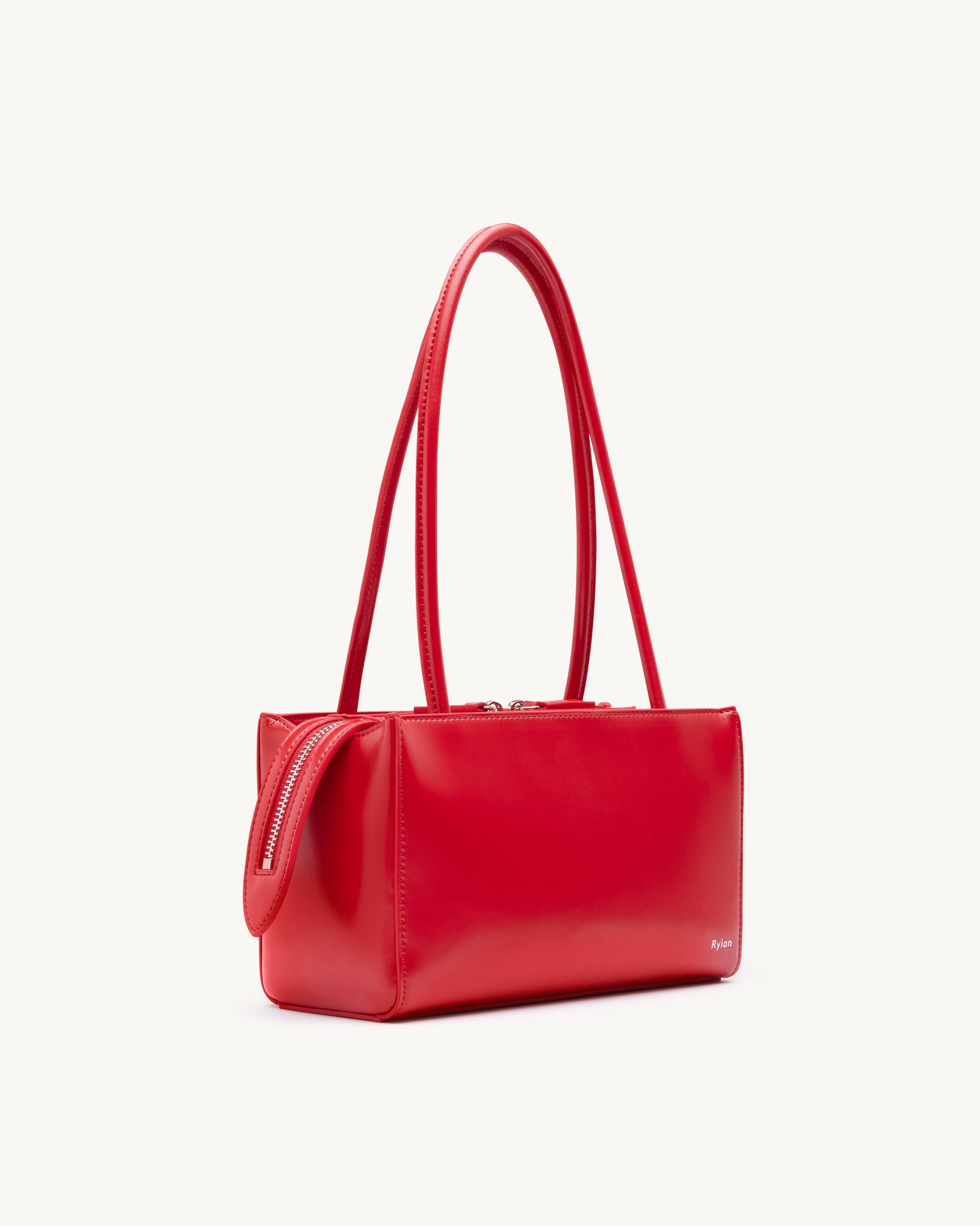 Rylan Phoebe Red Mini Shoulder Bag by Brooke Testoni