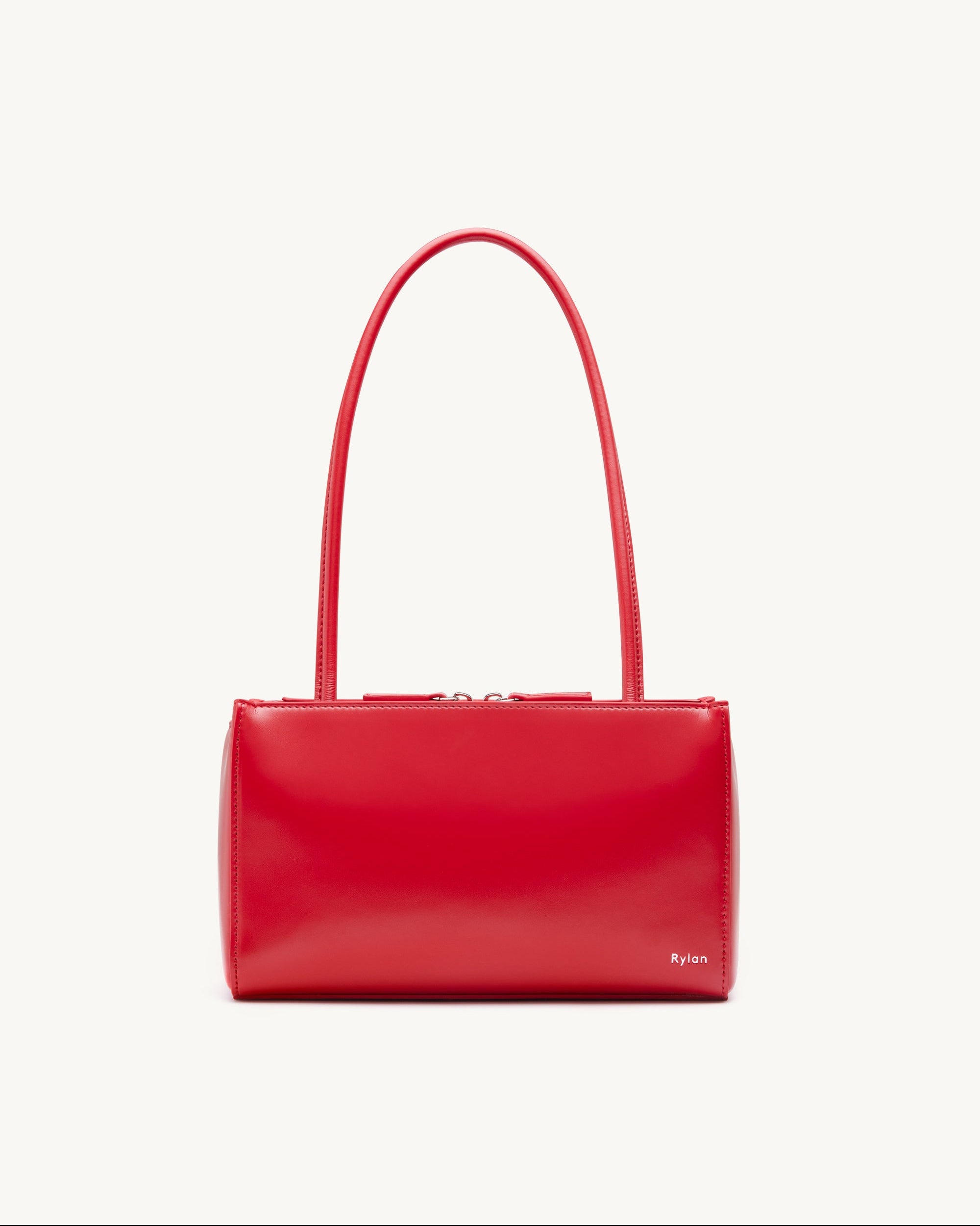 Rylan Phoebe Red Mini Shoulder Bag by Brooke Testoni