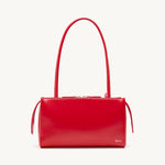 Rylan Phoebe Red Mini Shoulder Bag by Brooke Testoni