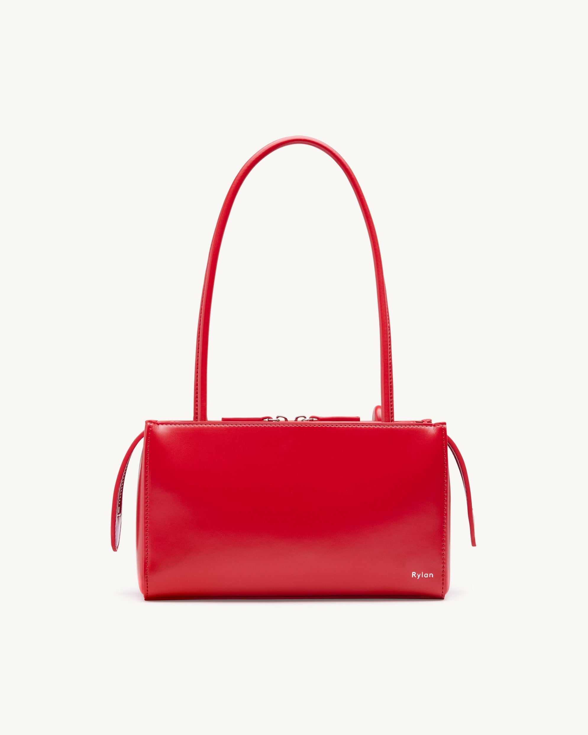 Rylan Phoebe Red Mini Shoulder Bag by Brooke Testoni