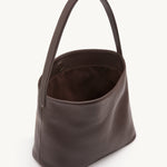 Rylan Tori Dark Brown Hobo Tote, Brooke Testoni
