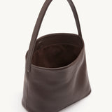 Rylan Tori Dark Brown Hobo Tote, Brooke Testoni