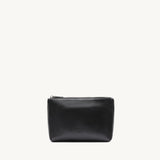 28.57 Black Recycled Alt-Leather Small Pouch