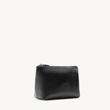 28.57 Black Recycled Alt-Leather Small Pouch