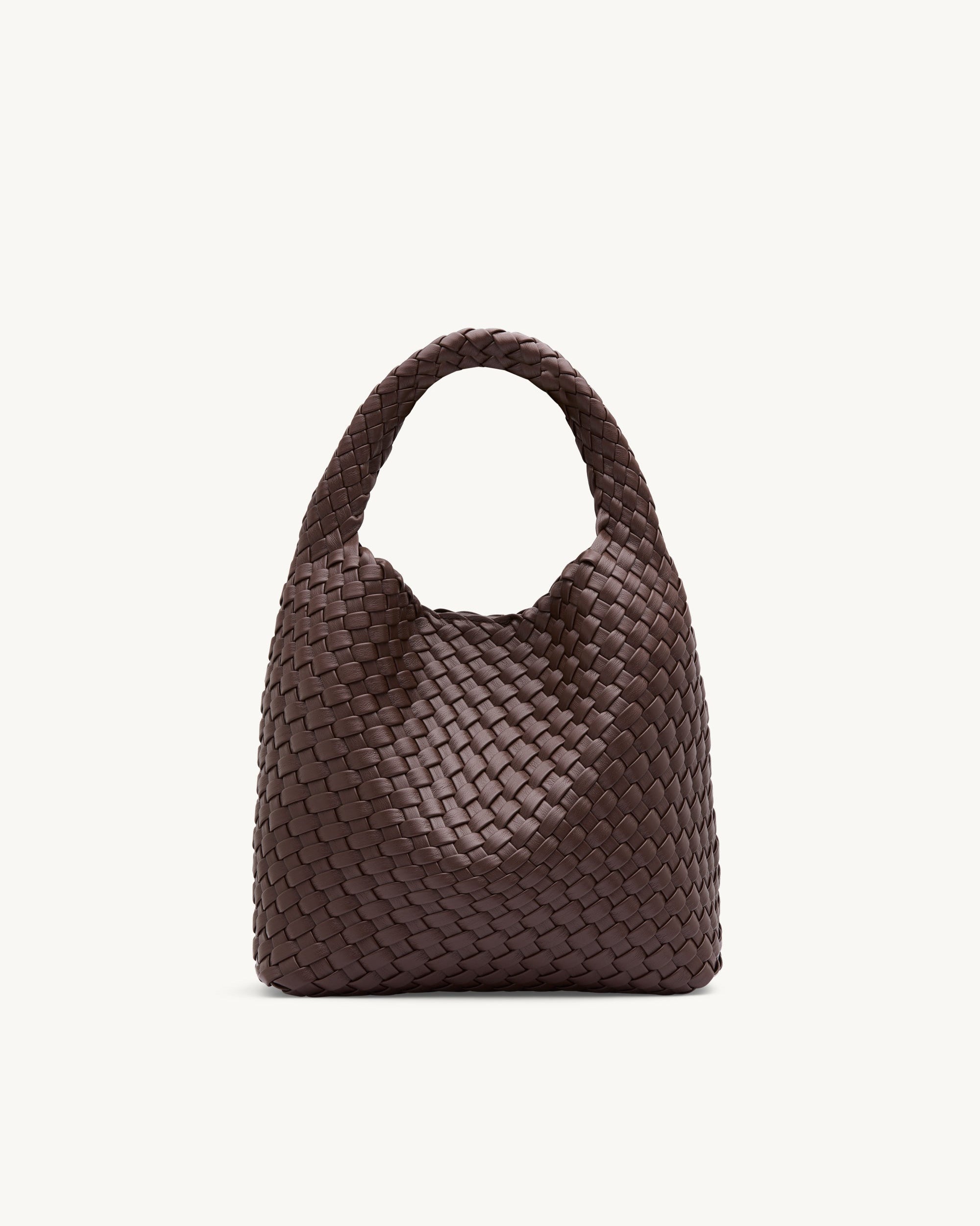 Rylan Brown Alt-Leather Small Tote by Brooke Testoni