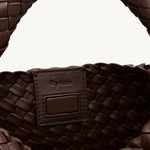 Rylan Brown Alt-Leather Small Tote by Brooke Testoni
