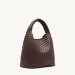 Rylan Brown Alt-Leather Small Tote by Brooke Testoni