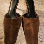 Rylan Ella Brown Suede Heel