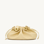 Rylan Camille Butter Yellow Clutch Bag by Brooke Testoni