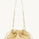 Rylan Camille Butter Yellow Clutch Bag by Brooke Testoni