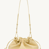 Rylan Camille Butter Yellow Clutch Bag by Brooke Testoni