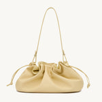 Rylan Camille Butter Yellow Clutch Bag by Brooke Testoni