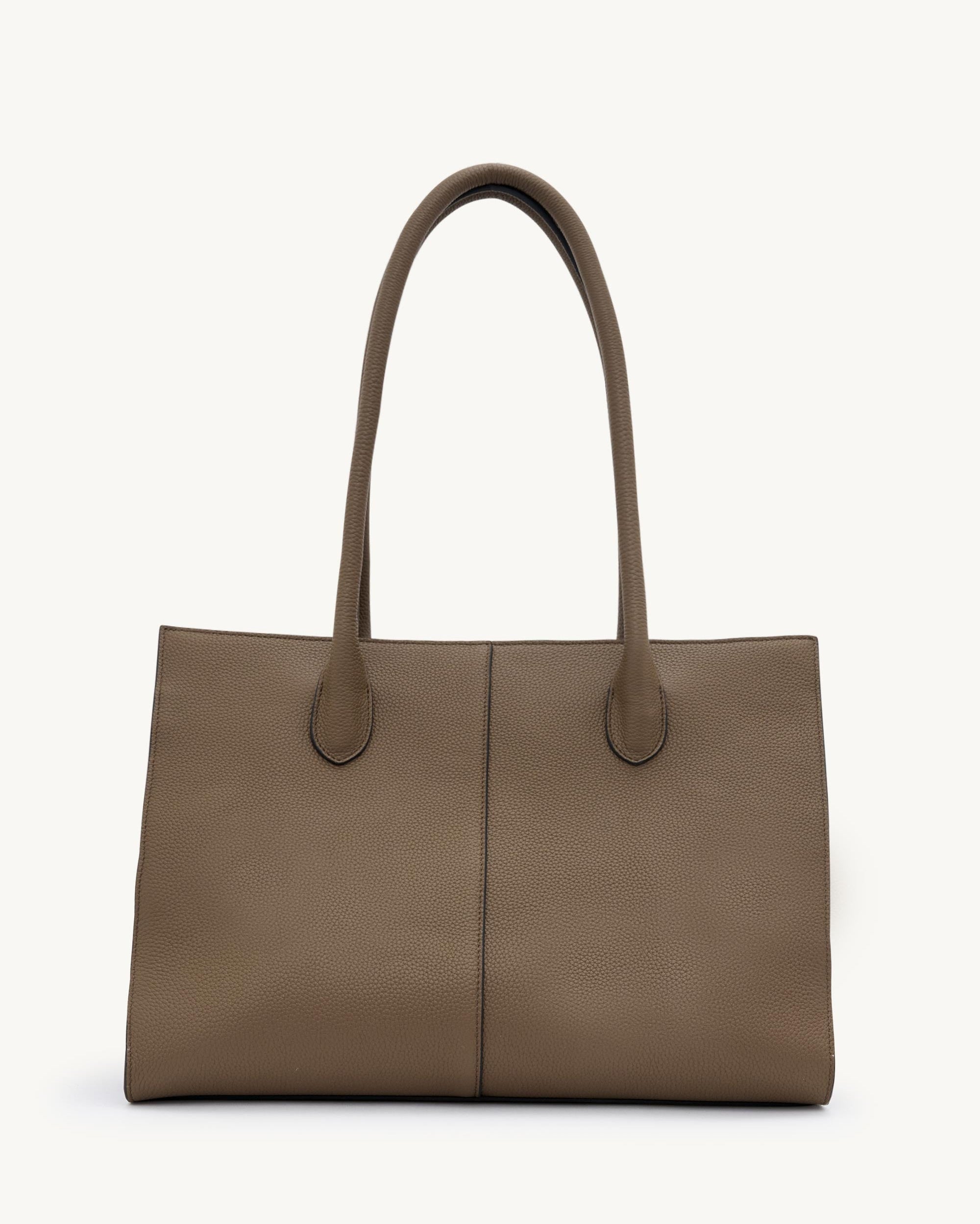 Rylan Desert Palm Grained Large Tote by Brooke Testoni