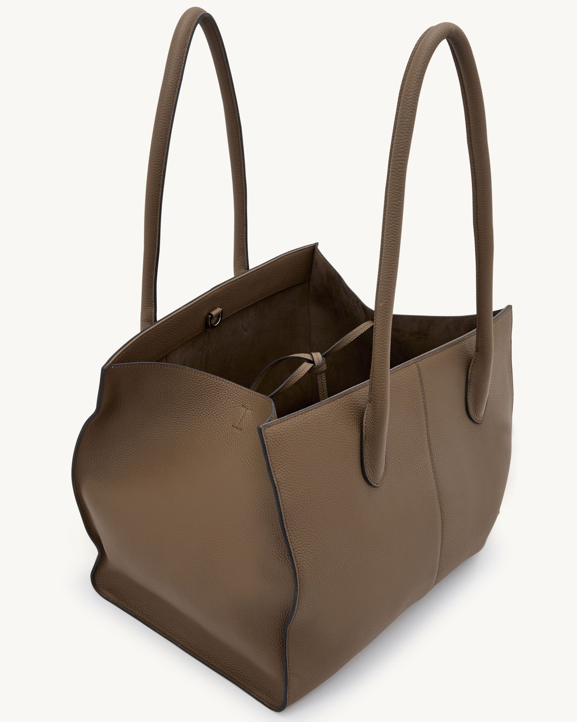 Rylan Desert Palm Grained Large Tote by Brooke Testoni