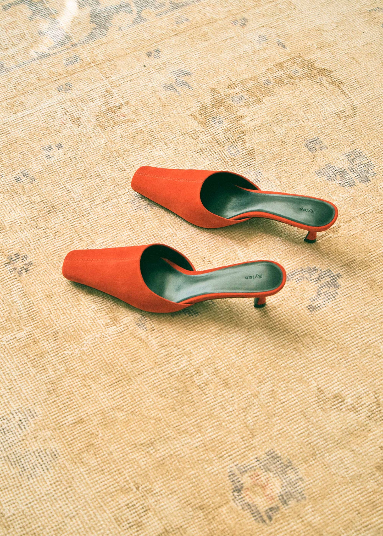 Rylan Ella Red Suede Heel