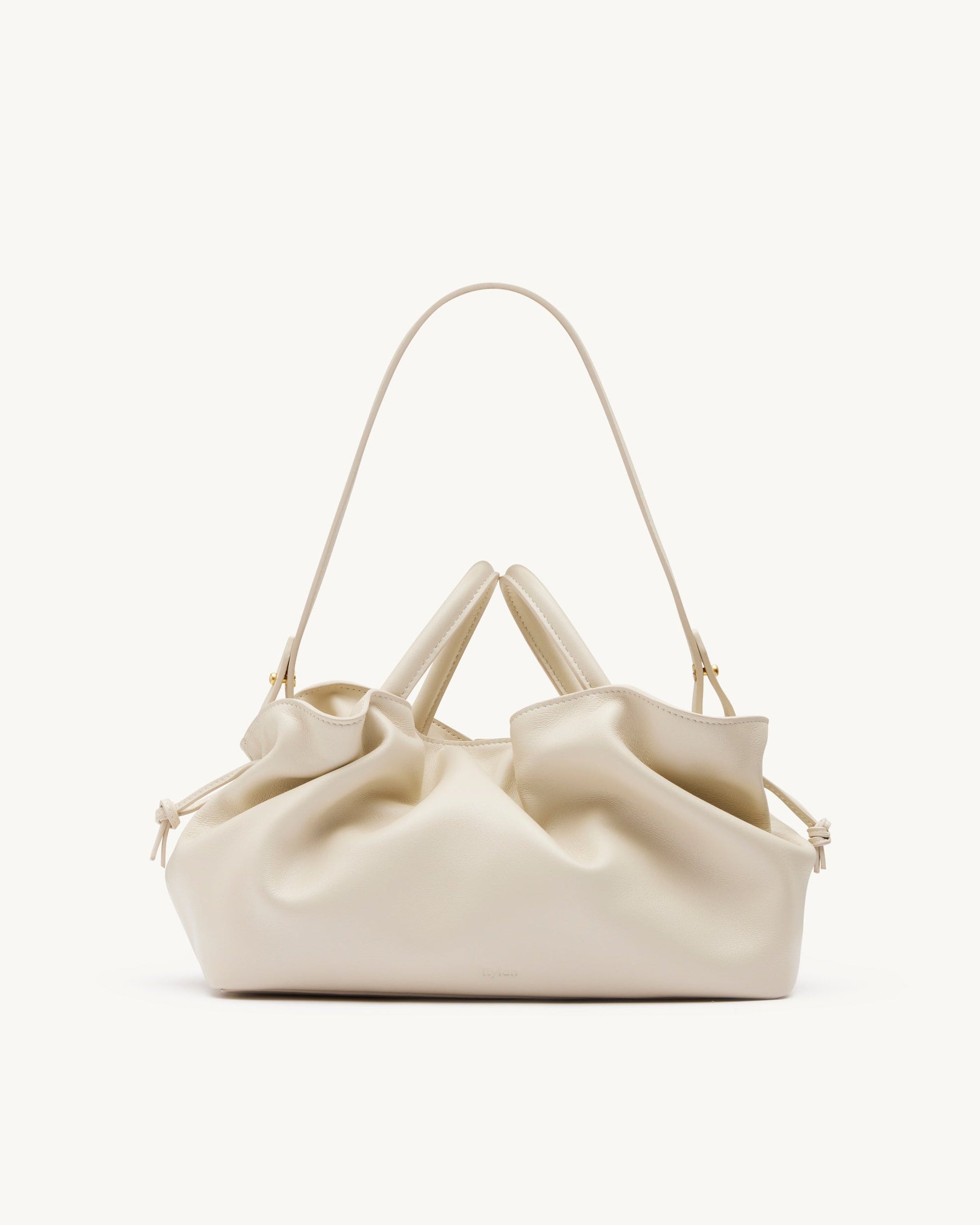 Rylan Mila Parchment Medium Tote by Brooke Testoni