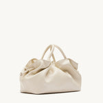 Rylan Mila Parchment Medium Tote by Brooke Testoni