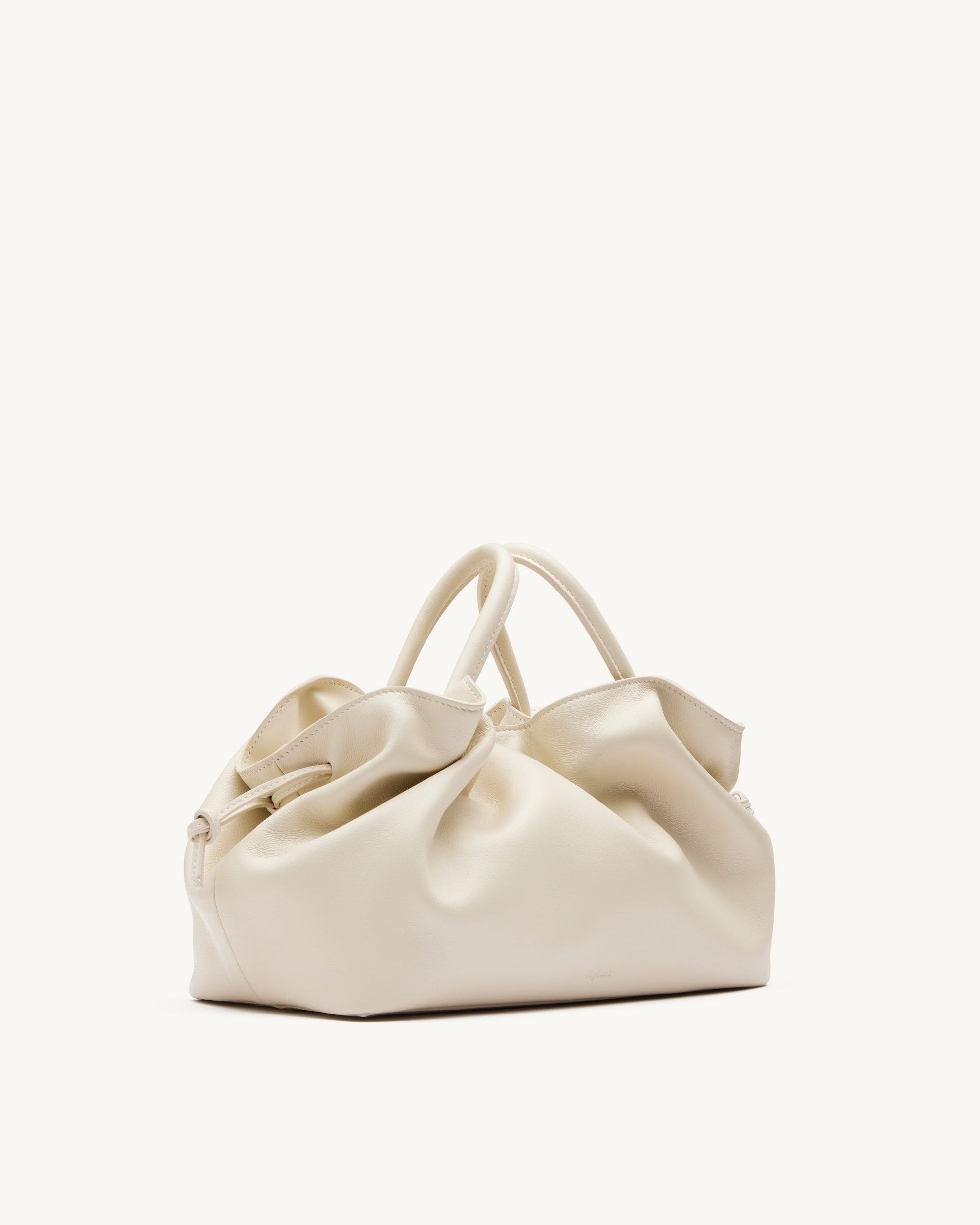 Rylan Mila Parchment Medium Tote by Brooke Testoni