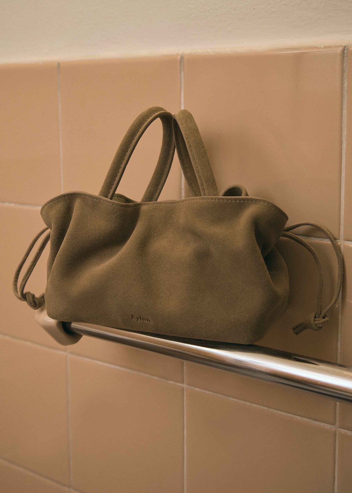 PRE-ORDER 21.69 Mila Sand Suede Mini Tote