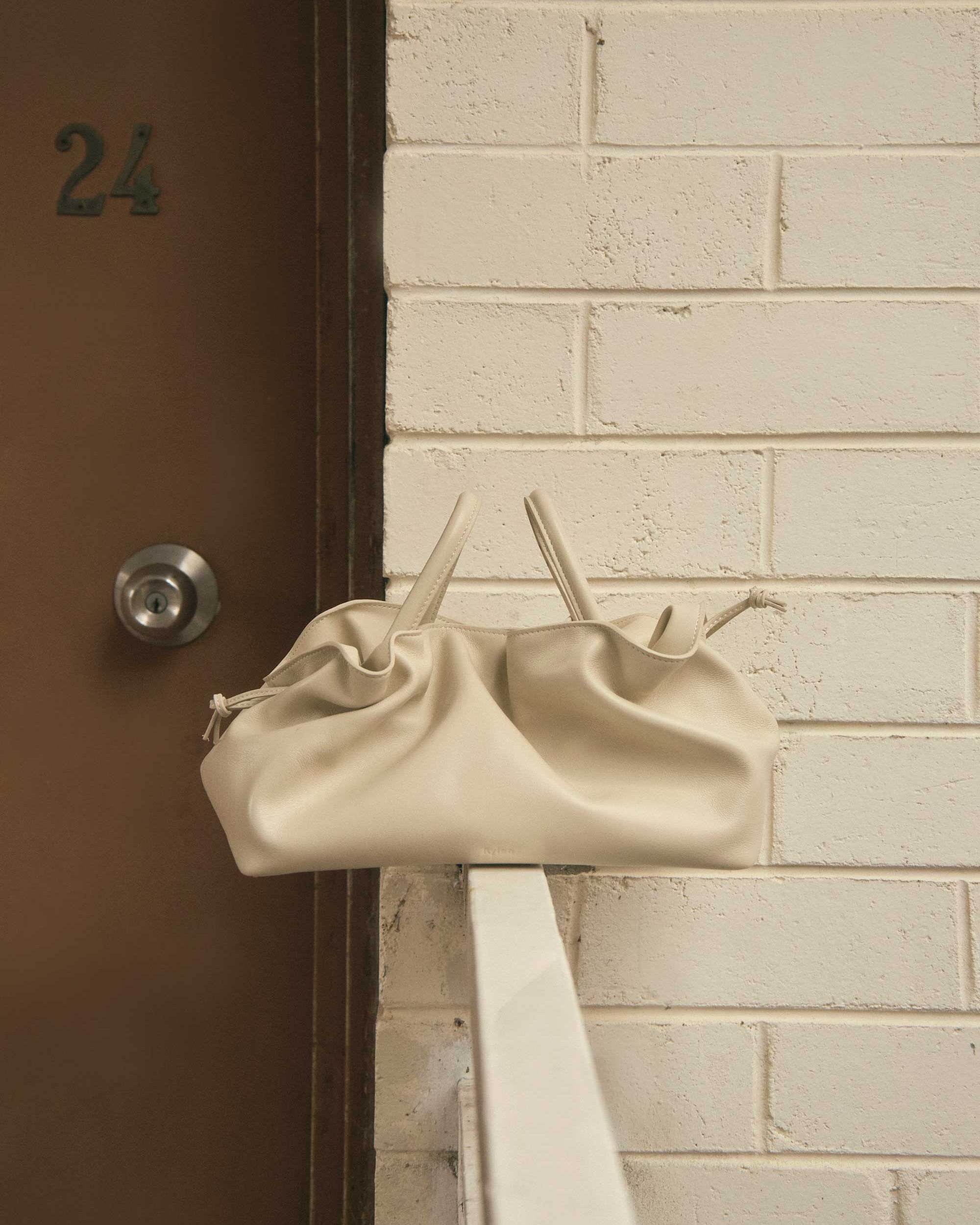 Rylan Mila Parchment Medium Tote