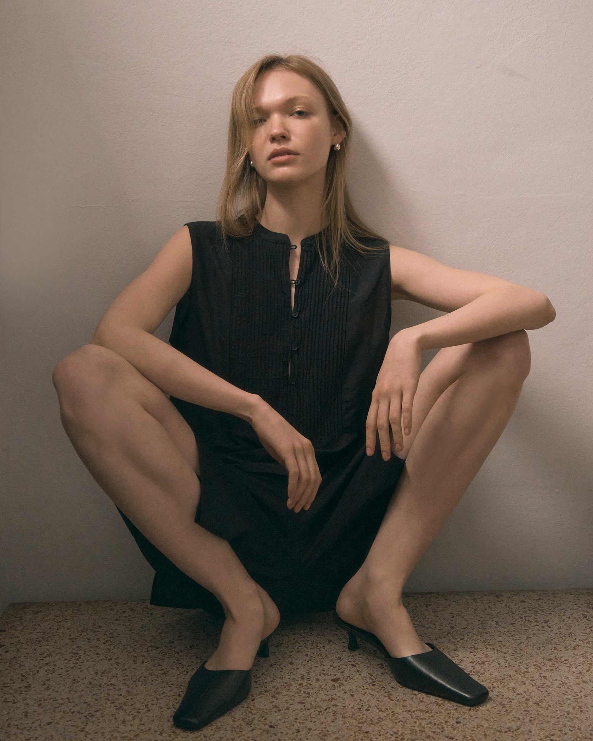 Rylan Ella Black Heel by Brooke Testoni