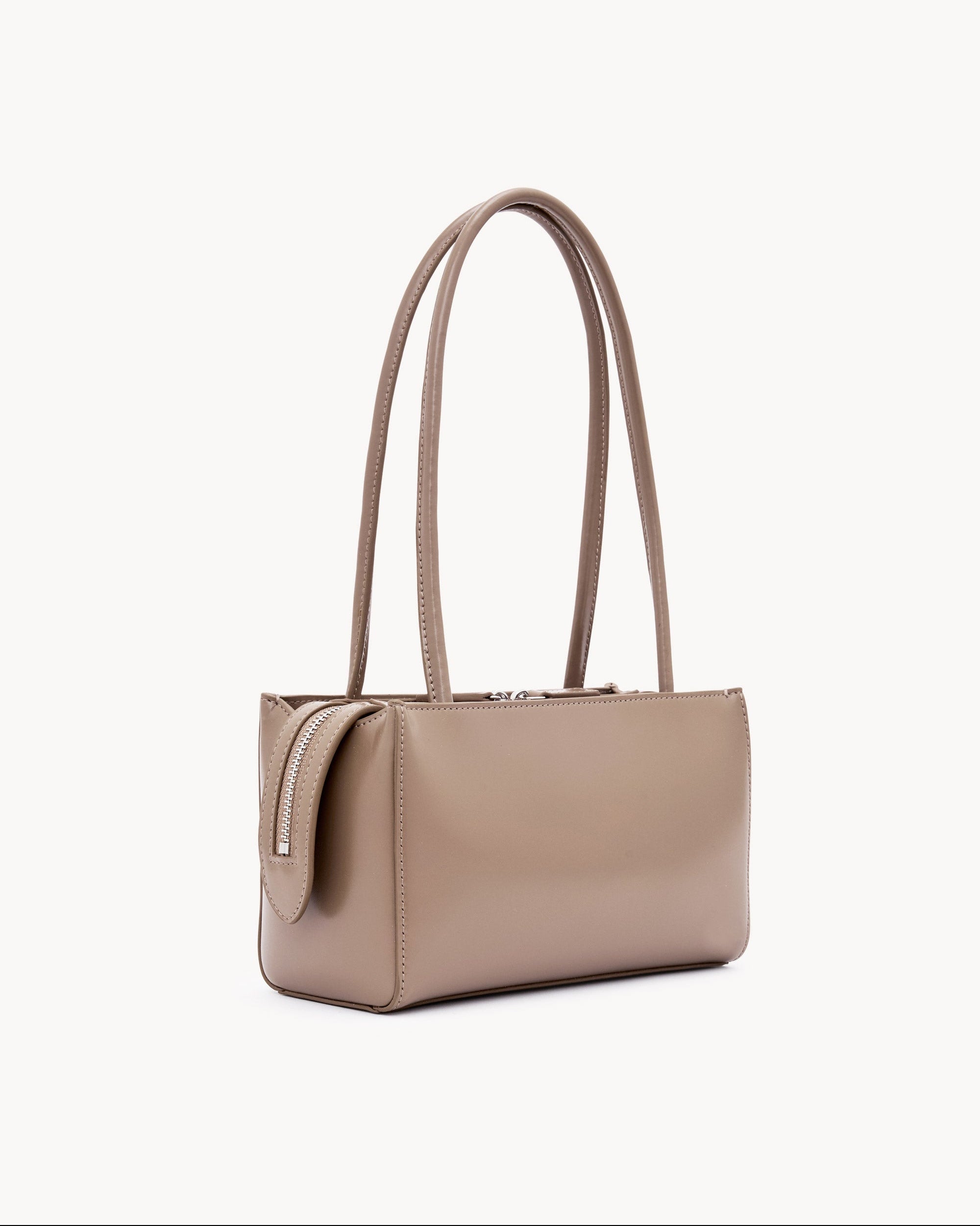 Rylan Phoebe Taupe Small Bag by Brooke Testoni