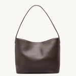 Rylan Tori Dark Brown Hobo Tote by Brooke Testoni