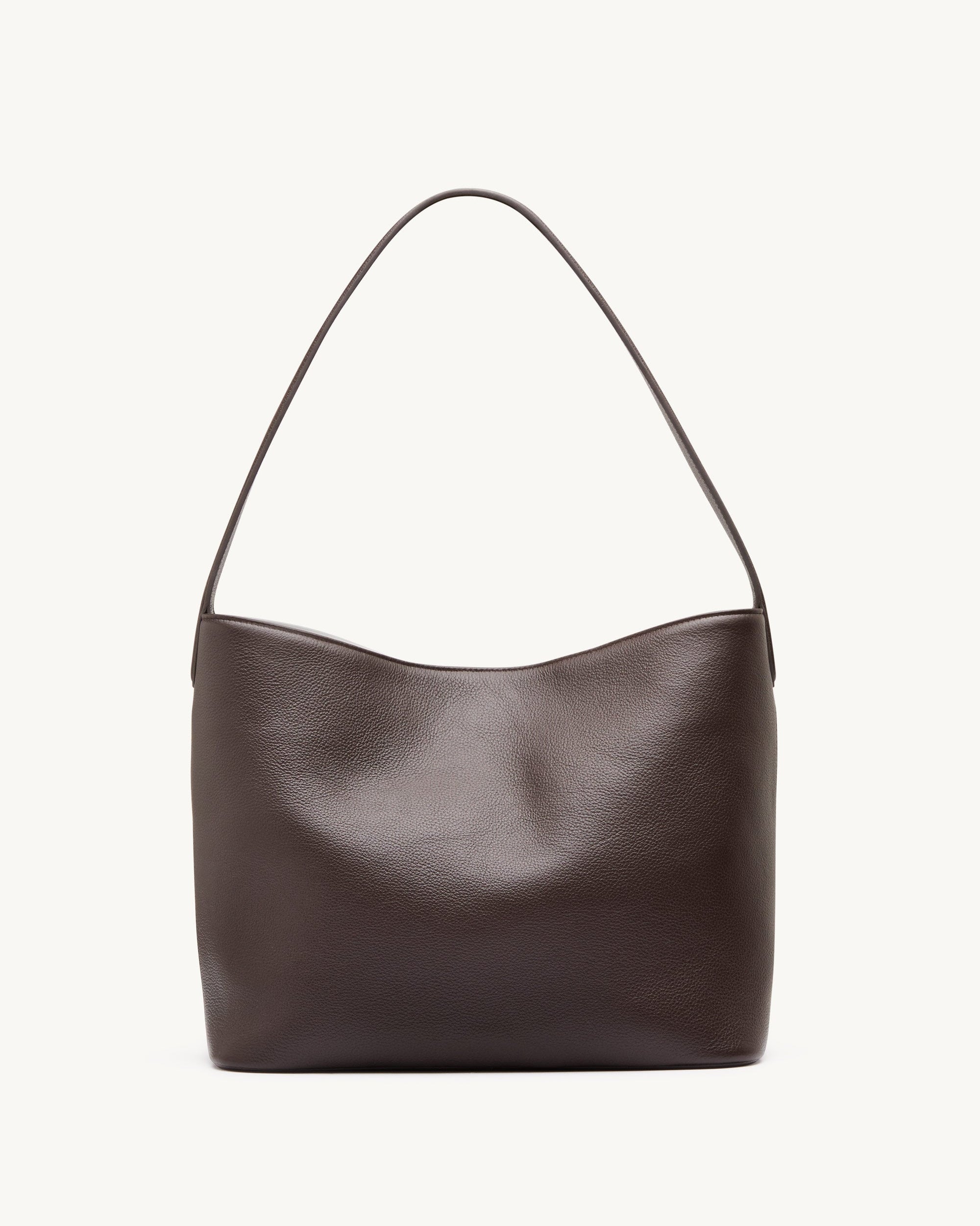 Rylan Tori Dark Brown Hobo Tote by Brooke Testoni