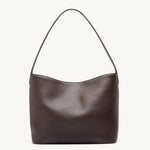Rylan Tori Dark Brown Hobo Tote, Brooke Testoni