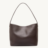 Rylan Tori Dark Brown Hobo Tote, Brooke Testoni