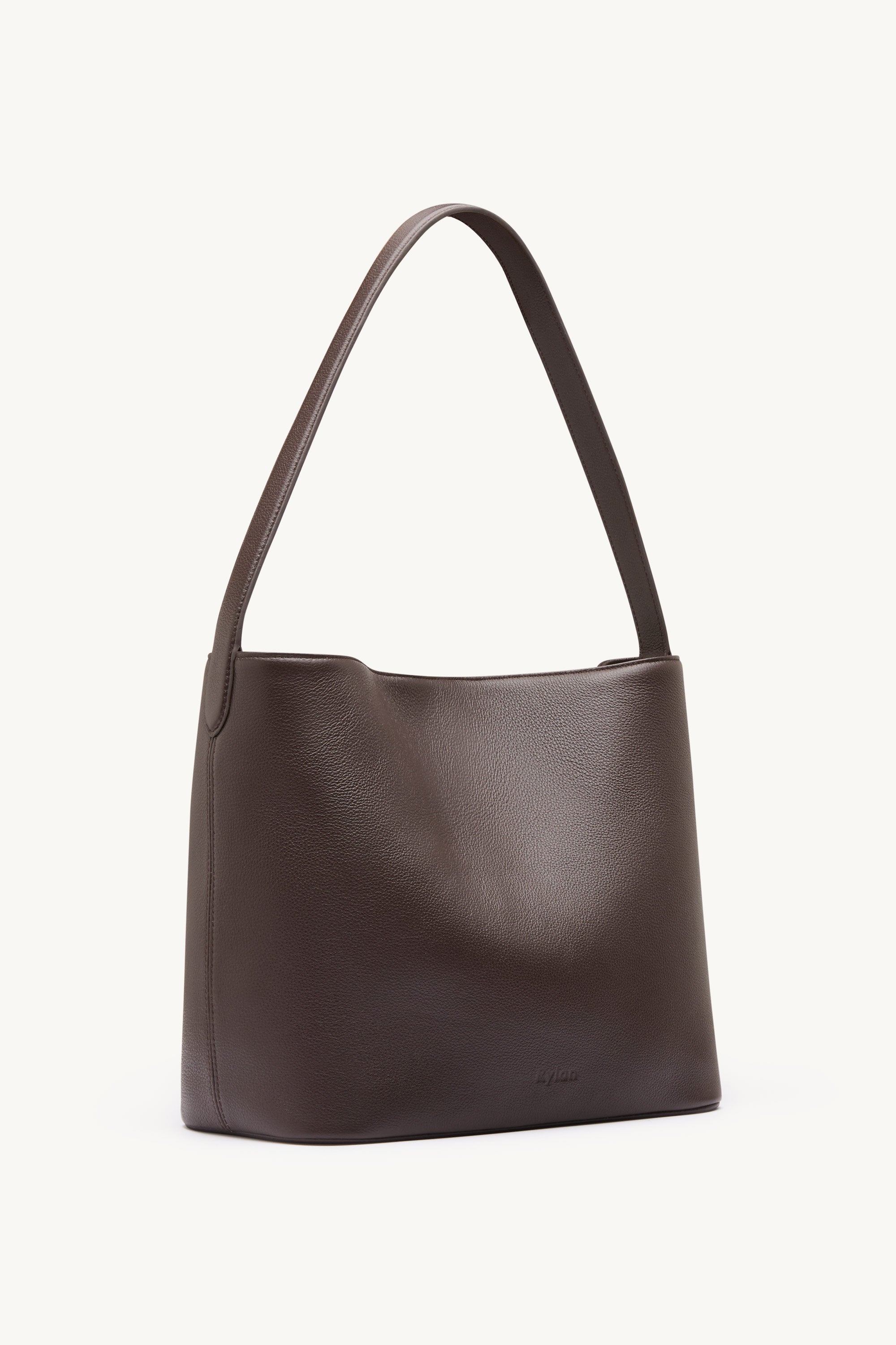 Rylan Tori Dark Brown Hobo Tote, Brooke Testoni