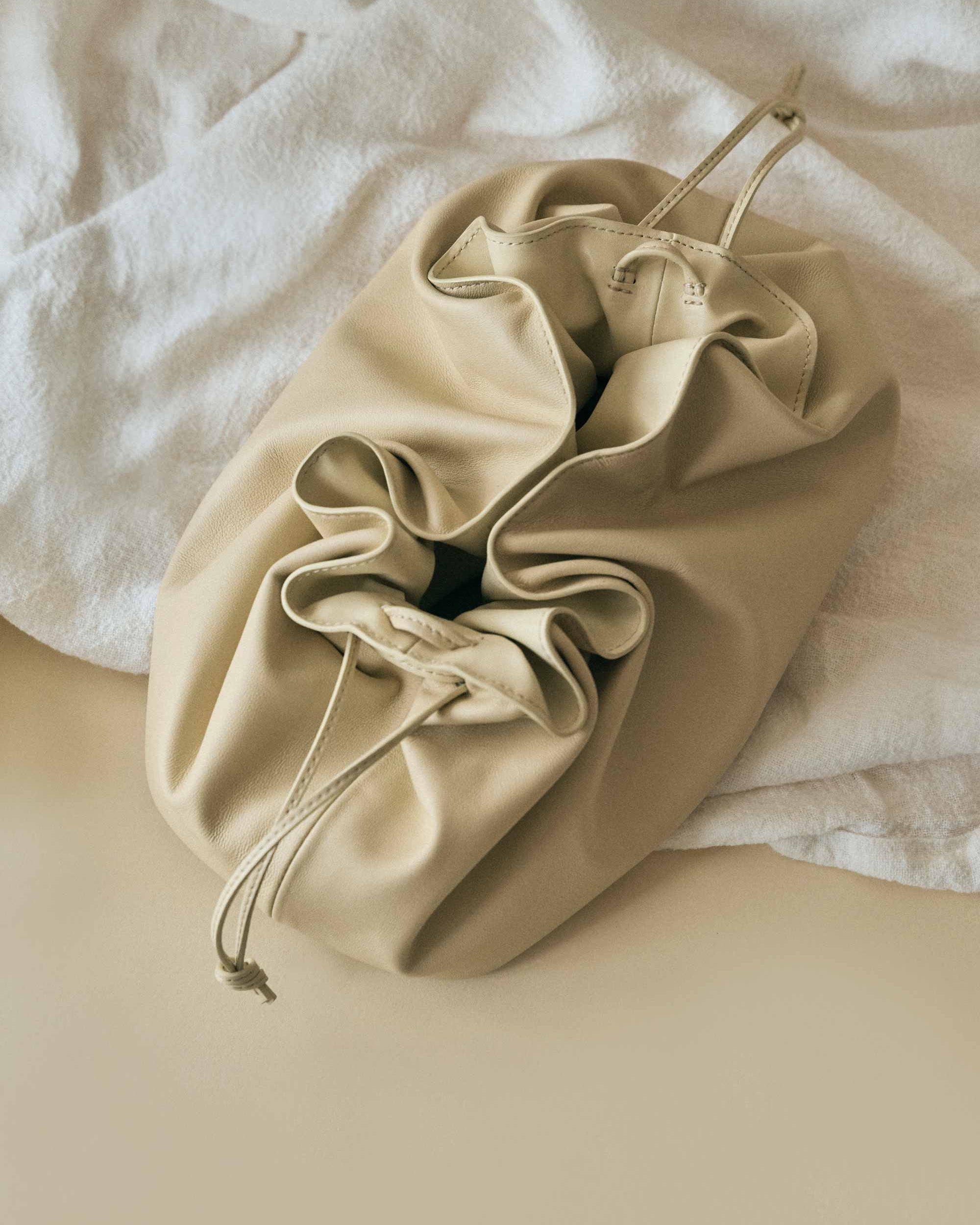 Rylan Camille Butter Yellow Clutch Bag by Brooke Testoni