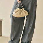Rylan Camille Butter Yellow Clutch Bag by Brooke Testoni