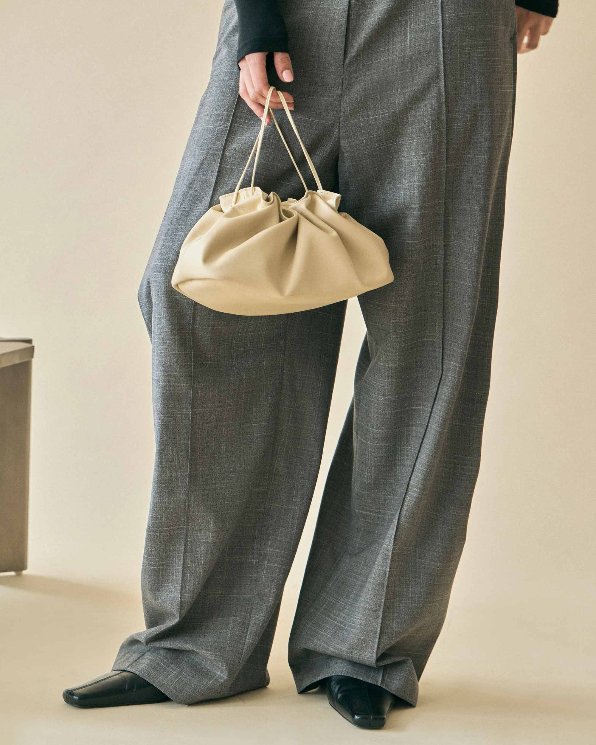 Rylan Camille Butter Yellow Clutch Bag by Brooke Testoni
