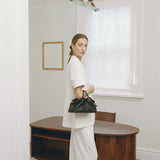 Mila Black Medium Tote by Brooke Testoni