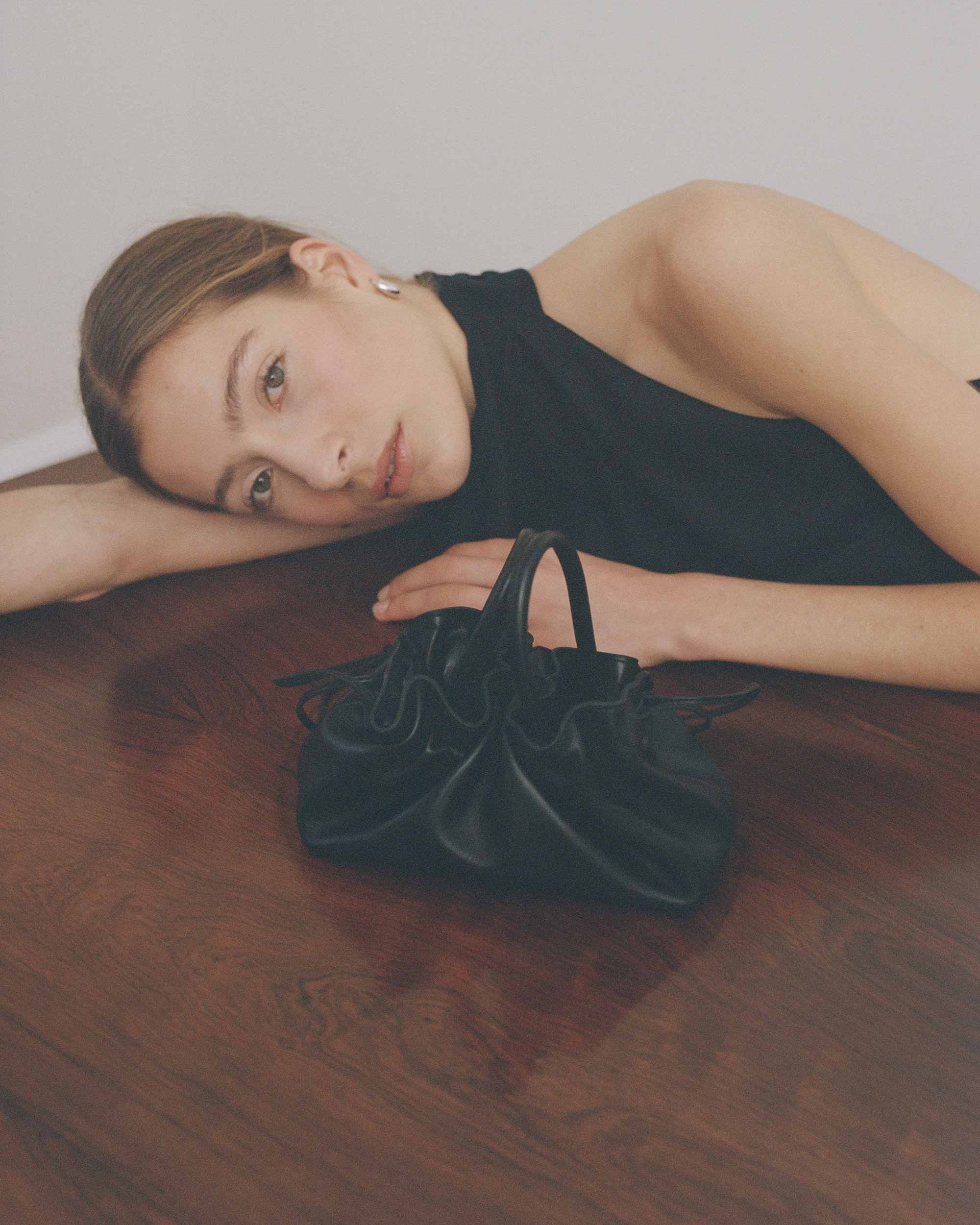 Rylan Mila Black Mini Tote by Brooke Testoni
