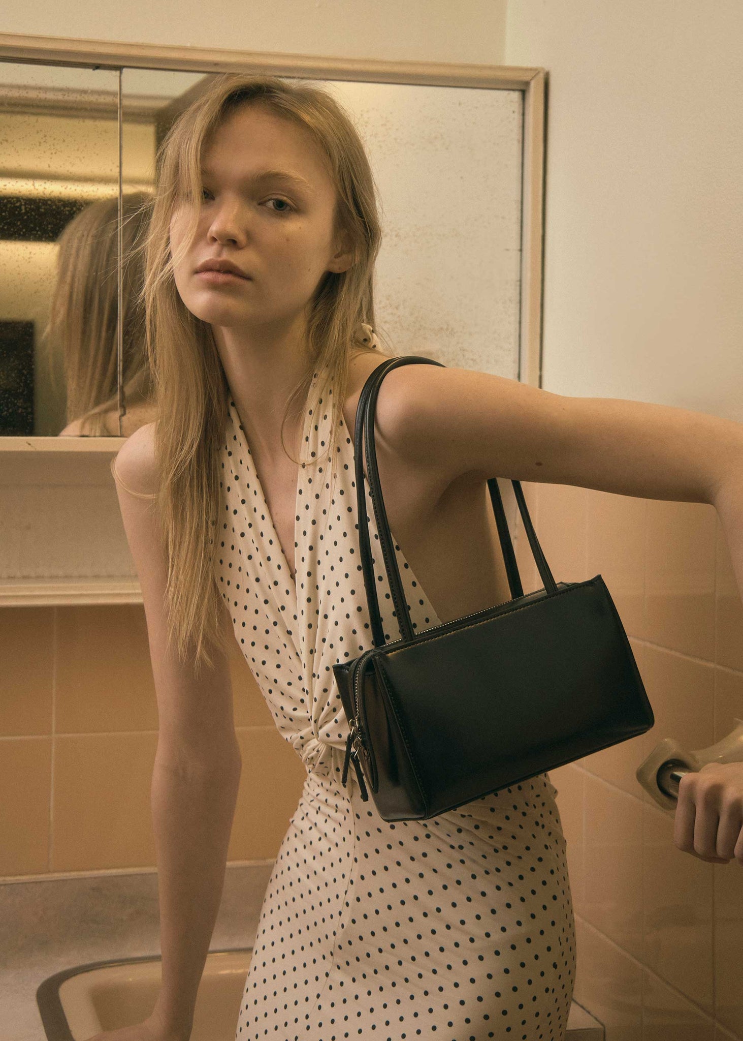 Rylan Phoebe Black Mini Shoulder Bag